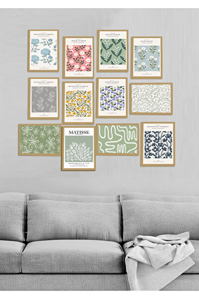 Harikabirev 12-Piece Mdf Set Kitchen-Living-Wall-Panel Matièsse Wood | Frame View 12Limdf