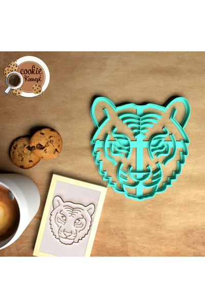 CookieKonsept مجموعة قوالب استحمام الطفل تايكل - متوافقة مع البسكويت والعجين والطين