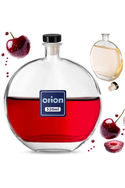 shumee Glass bottle with cork 520 ml