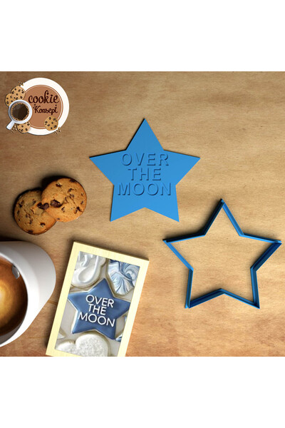 CookieKonsept مجموعة قوالب استحمام الطفل ستار أوفر ذا مون - متوافقة مع البسكو...