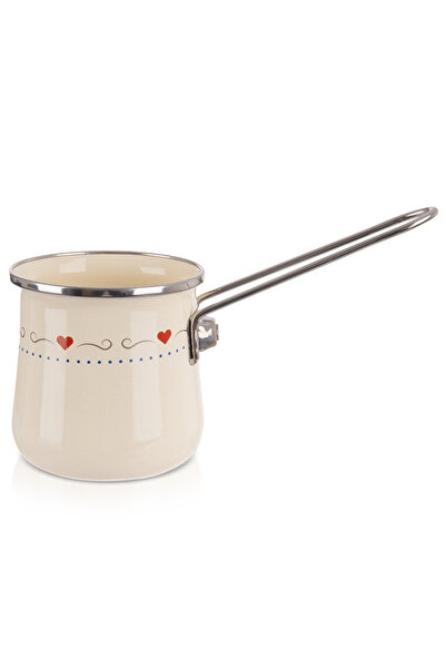 shumee Cafetieră TONCA 600 ml, emailată, culoare crem