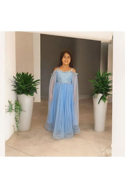 Ahsenimbebe Lace Roba Girl's Evening Dress