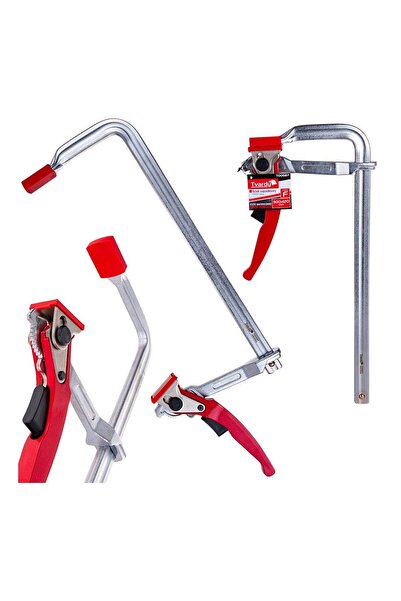 GEKO CARPENTER CLAMP TYPE F WITH RATCHET 300X120MM