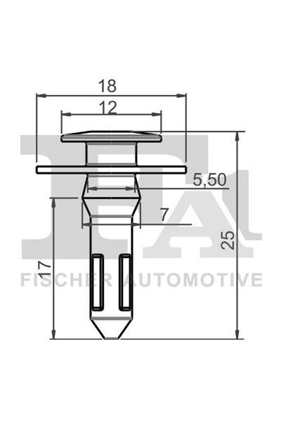 FA1 Decorative and protective cover clips 11-40007.25