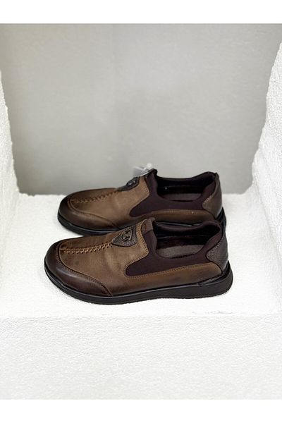 Venüs 2250906K so Stretch Front Metal Detail Genuine Leather Orthopedic Daily Shoes for Women