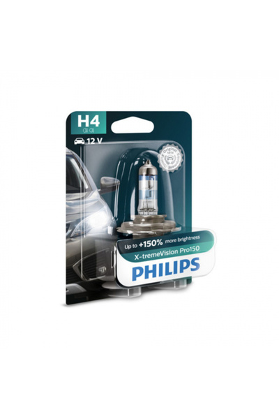 Philips Bec H4 60/55W 12V X-Treme Vision Pro150 blister
