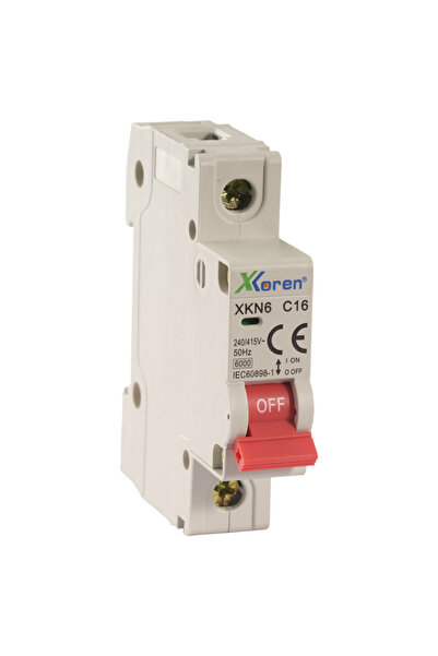 xkoren 6Ka 1P C Type 16A Automatic Fuse Xkn 06-1-C016