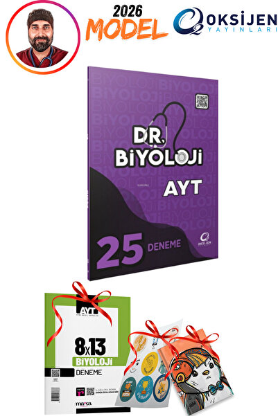 Oksijen Yayınları 2026 Model Oksijen Yayınları Dr Biyoloji AYT 50 Biyoloji De...
