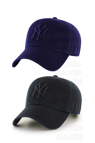 caxis Αθλητικά Nylon Καπέλο Unisex Σετ 2 ρυθμιζόμενα με Velcro στην πλάτη