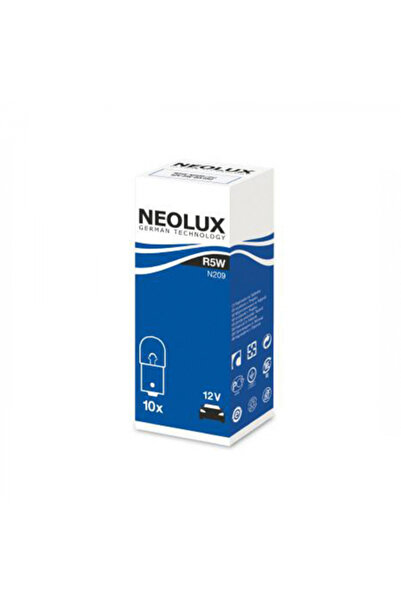NEOLUX Set 10 Becuri Auxiliare 12V R5W Ba15D