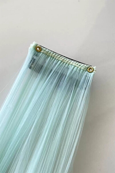 Mutenaura Side Snap Hairpiece - Silvery - Non-Silver - Ombre - Wavy - Straight - 50 cm