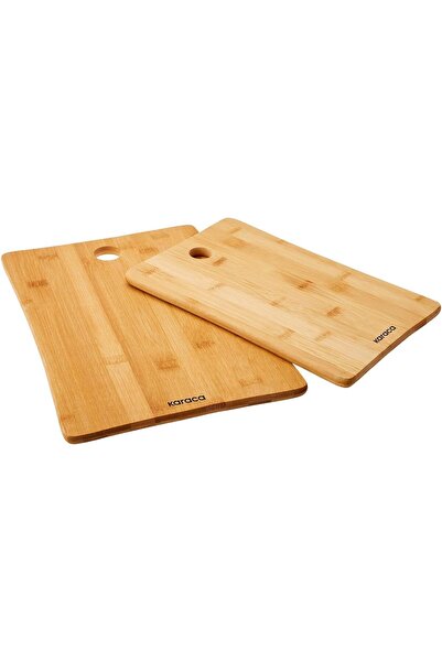 LUXE Karaca bamboo 2-piece cutting board