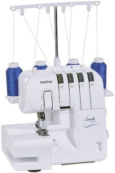 Brother Electromechanical Overlock Machine 2104D (White)