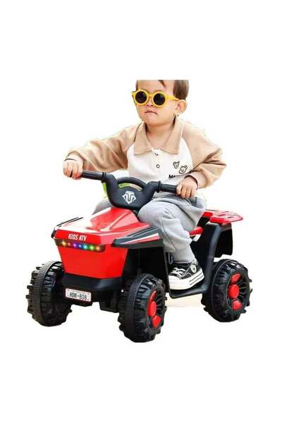 unbranded Children's Riding Toy Motorcycle A Quad Bike with Large 6V Battery Engine