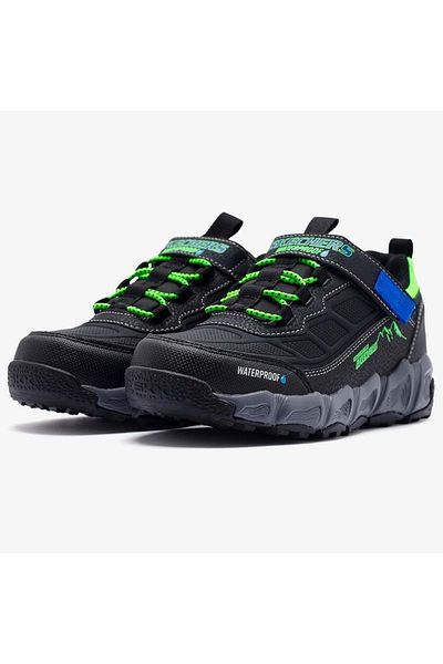 SKECHERS Velocitrek H2O Ranger 406448L Waterproof Rubber Sole Orthopedic Children's Sports Shoes Black
