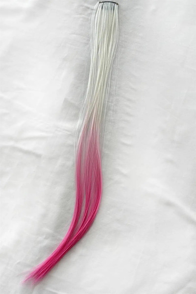 Mutenaura Yan Çıt Çıt Postiş -Simli-Simsiz-Ombre-Dalgalı-Düz-50 Cm