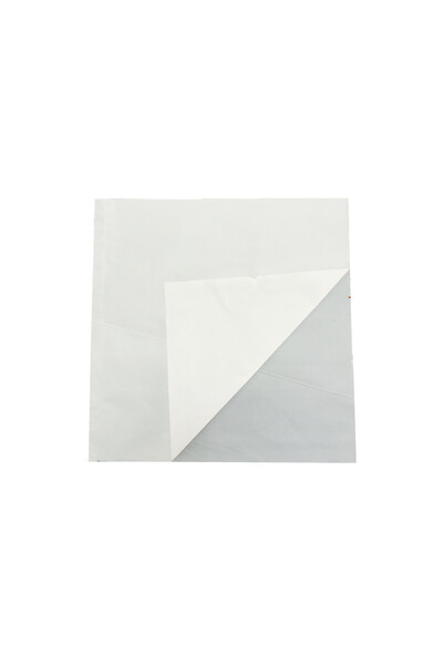 SDX Market Set of 1000 Plastic Corners for Shaorma, white, 19 cm x 19 cm