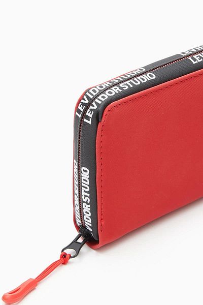 AYK'S Red Textile Women's Wallet Levidor 920004