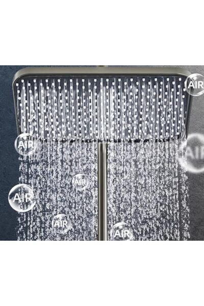 Milano Shower System, 4 Ways Piano Keys Shower Faucet Set, with Rainfall Shower Head, Handheld Showe
