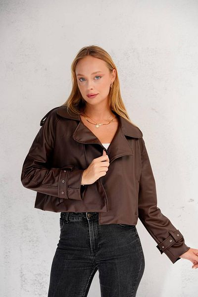 Jaglion Women's Premium Black Leather Jacket