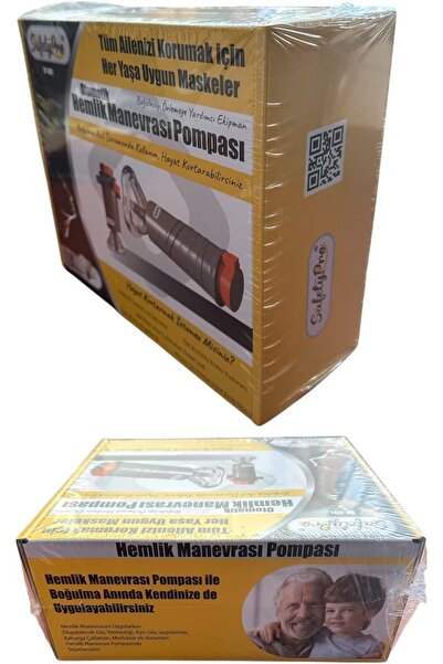 Hepta Collection SafetyPro – Hemlik (Heimlich) Manevrası Pompası Otomatik Boğ...