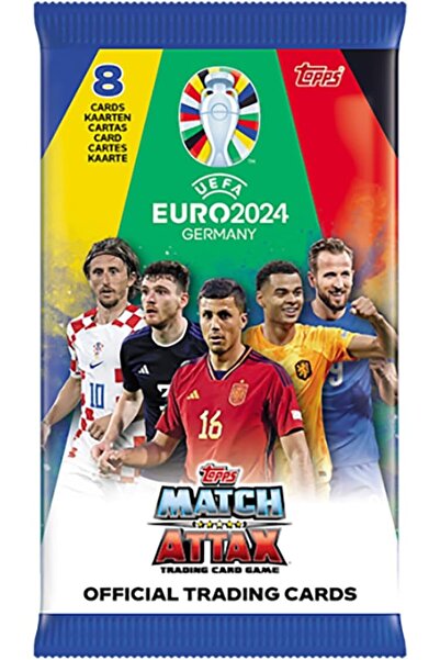 Genel Markalar Topps - Euro 2024 Match Attax - Paket Koleksiyon Kartı