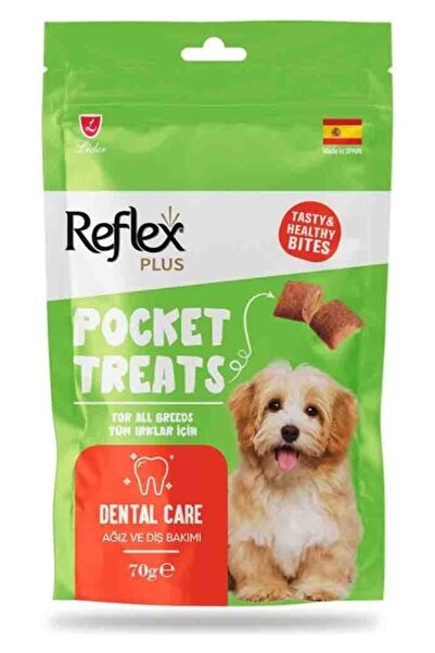 Reflex Pocket Treats / Ağız ve Diş Sğlığı Için Köpek Ödül Maması 70GR