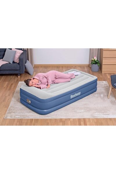 Hepta Collection Tritech Airbed Twin with Internal Ac Pump 1.91 m 97cm 46cm
