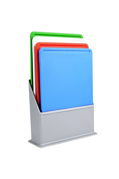 shumee Tocătoare din plastic cu suport 20x15 cm 4 buc.