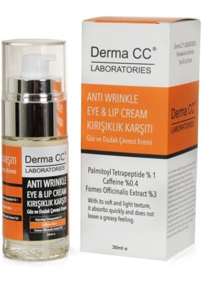Hype Store Derma CC Laboratories Kırışık Karşıtı Göz ve Dudak Çevresi Kremi 3...