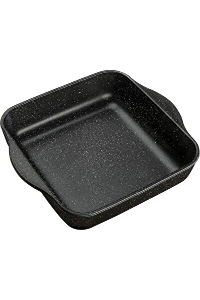 Hype Store Non-Stick Fırın Tepsisi, Yapışmaz, Siyah, 22 x 22 x 5.9 cm
