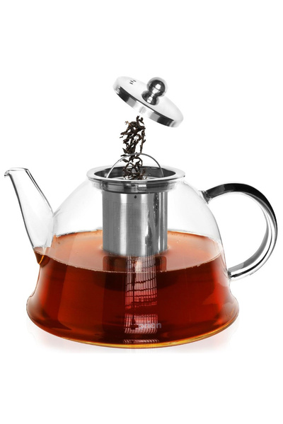 shumee Ceainic din sticlă termorezistent cu infuzor 1,65 l