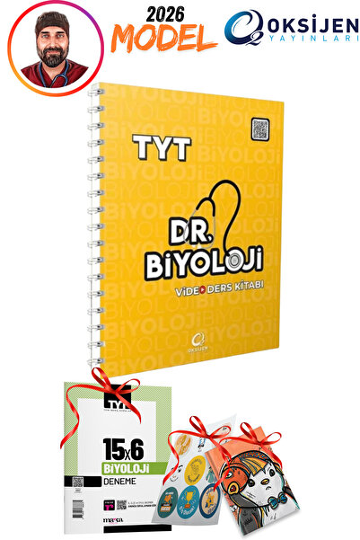 Oksijen Yayınları 2026 Model Oksijen Yayınları Dr Biyoloji TYT Video Ders Kit...