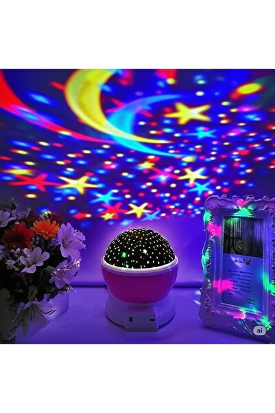FAMEMUS ACCESSORY Starmaster Dönen Model gece Çocuk odanızı Şekillendirin