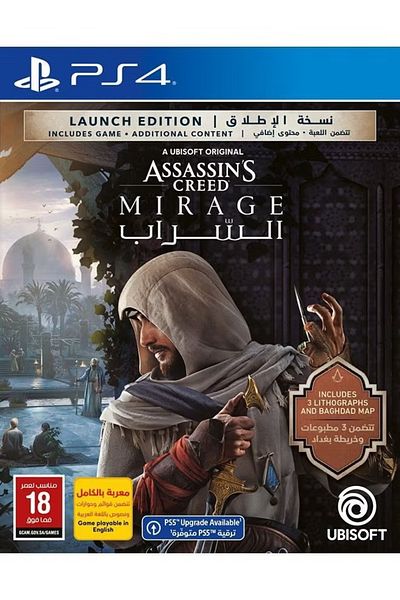 Ubisoft Assassins Creed Mirage for PlayStation 4 – Epic Action Adventure Game