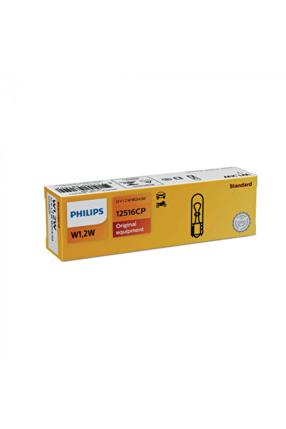 Philips Set 10 Becuri Fara Soclu W1.2W 12V