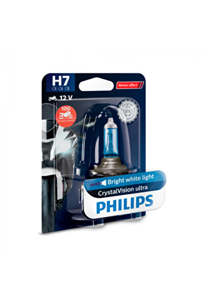 Philips Bec Moto H7 Crystal Vision Ultra 12V 55W (Blister)