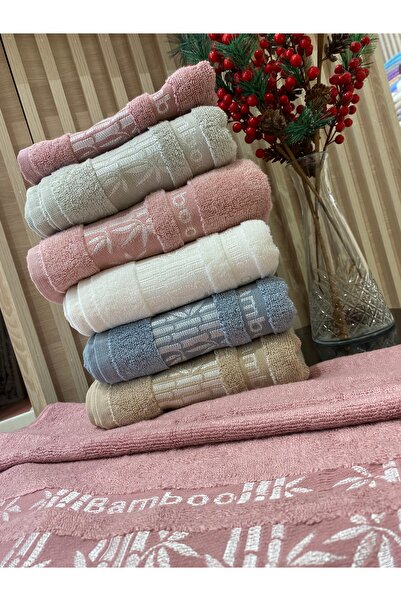 Bamboo 6’LI Bambu El-Yüz Havlusu