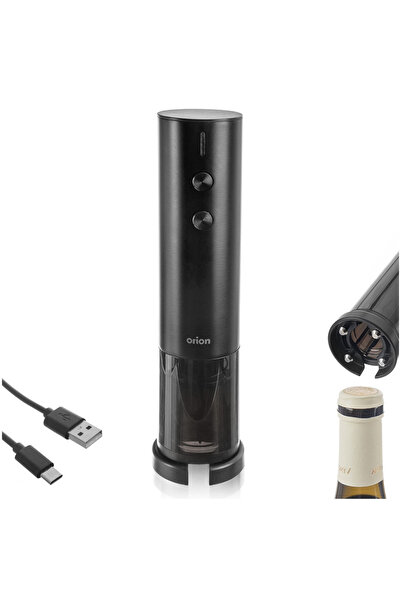 shumee Tirbușon electric pentru vin cu încărcător 19,5 cm