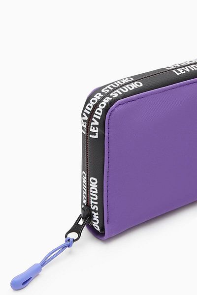 AYK'S Portofel de damă din material textil violet Levidor 920004