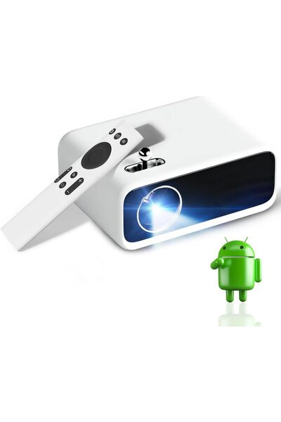 Hepta Collection Wanbo Mini Pro Projeksiyon Cihazı, Android İşletim Sitemi, 3...