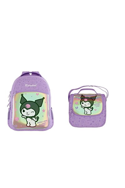 kuromi Σχολική τσάντα και κουτί γεύματος