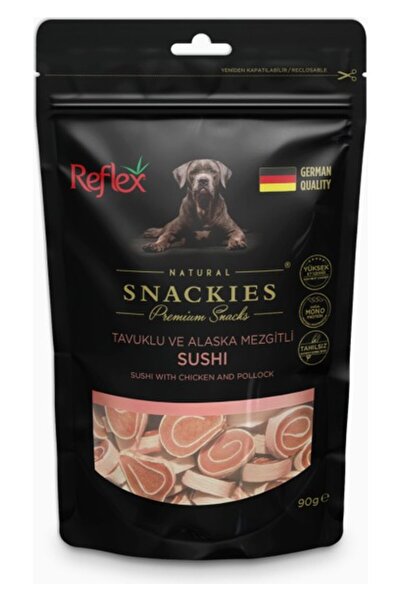 Reflex Snackies Tavuklu ve Balıklı Sushi 90 gr