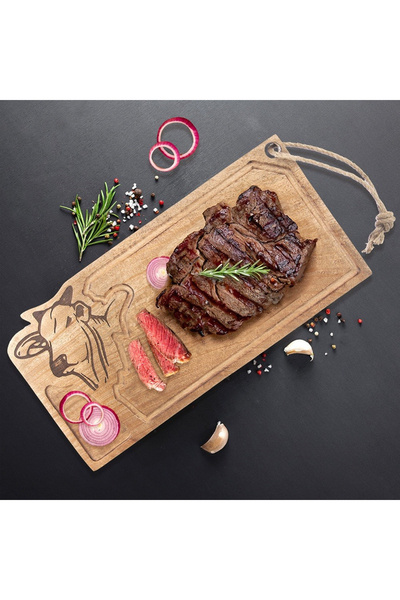 shumee Mango wooden cutting and serving board 45x22 cm