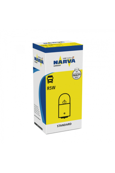 Narva Set 10 Becuri Auxiliare 24V R5W Heavy Duty