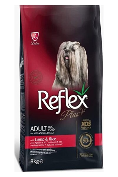 Reflex Plus Kuzu Etli ve Pirinçli Küçük Irk 8 kg Yetişkin Köpek Maması