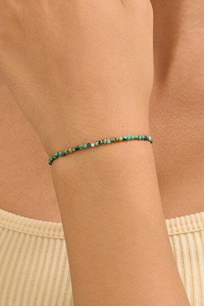 New Obsessions Doğal Turkuaz Taşlı Bileklik