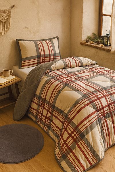 Evimcim Single Duvet Set – 160X240 Duvet and 50X70 Pillowcase, Soft and Warm Consistent