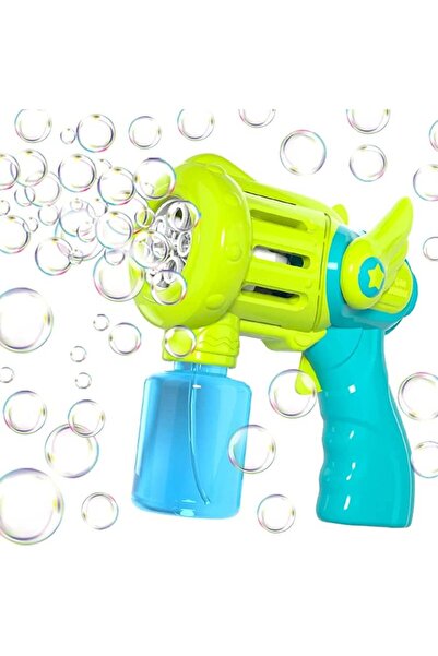 Genel Markalar Bubble Machine Gun Baloncuk Çıkartan Tabanca Büyük Boy Pilli O...