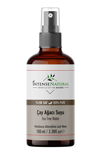 İntense Natural Çay Ağacı Suyu 100 ML %100 Saf ve Doğal Akne Karşıtı Arındırı...